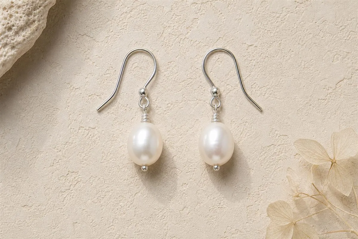 Boucles d'Oreilles Perles No.14