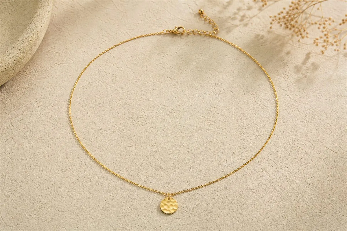Collier Chaîne Fine Plaqué Or — Series 10