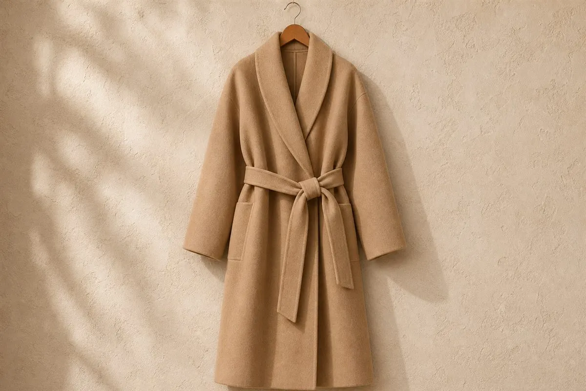 Manteau Peignoir Oversize Ceinturé — Series 20